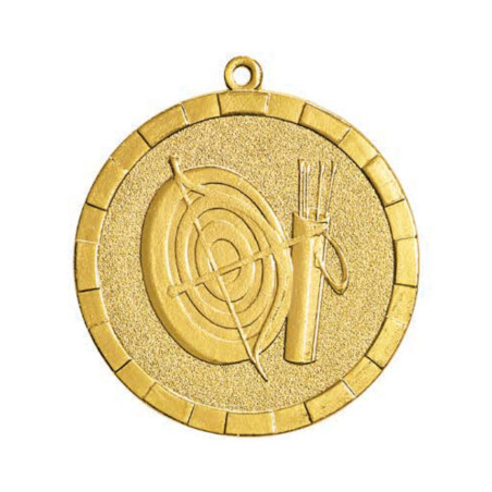 Médaille frappée Tir à l'arc 50mm - T-MF62D