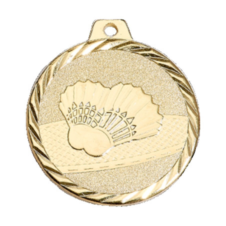 Médaille Frappée 50mm Badminton - F-NZ28