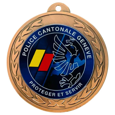 Médaille création impression couleurs T-MP70