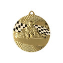 Médaille Frappée 50mm Karting - TR-MMC8350