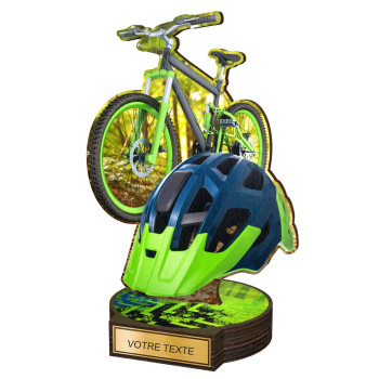 Trophée Bois Couleurs VTT -...