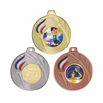 Médaille Flamme olympique...